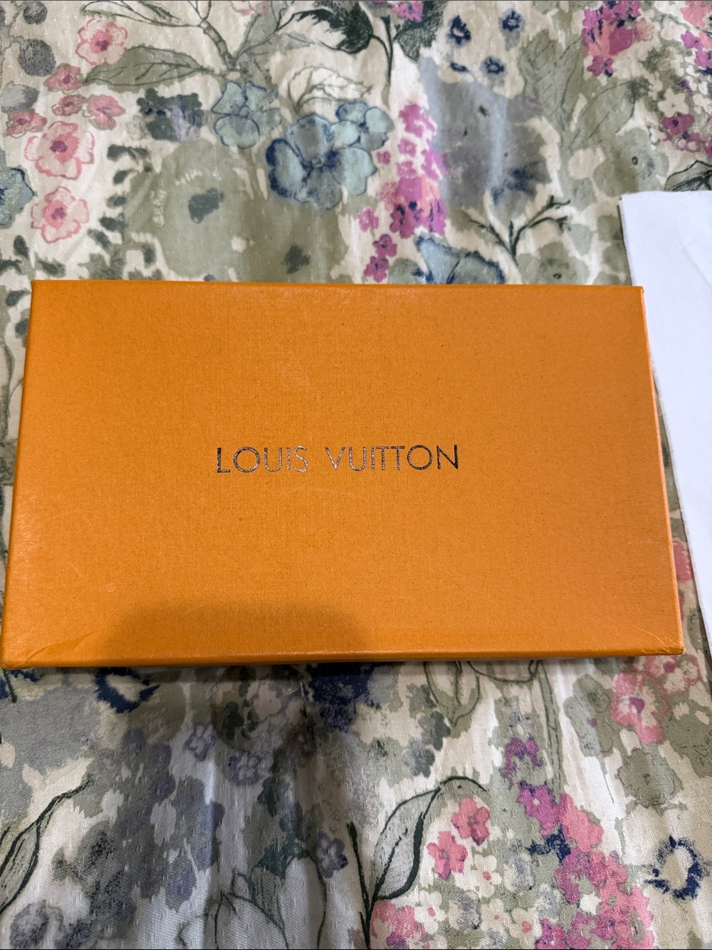 Louis Vuitton Orange Gift Box with Logo